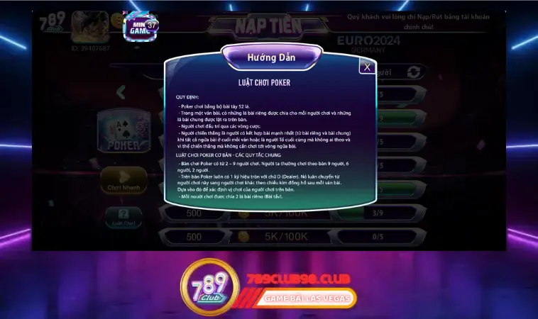 Cách chơi Poker online Cách chơi Poker online