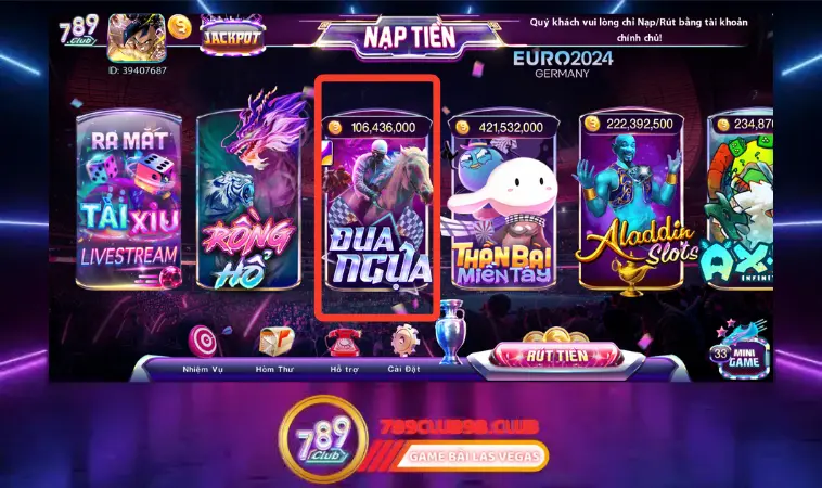 Đua ngựa 789Club – game sắc nét trong từng chi tiết Đua ngựa 789Club – game sắc nét trong từng chi tiết