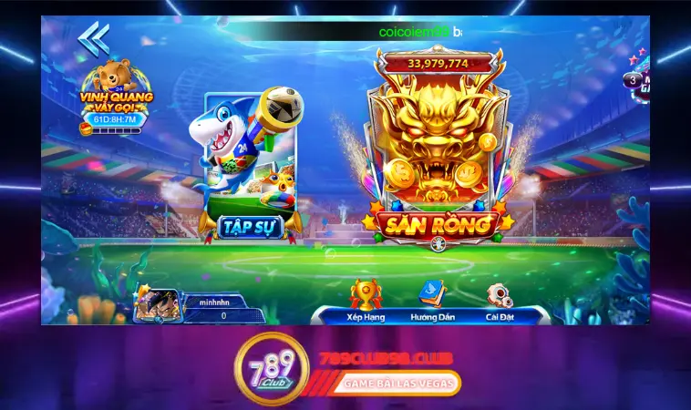 Giới thiệu 2 phòng bắn đẳng cấp tại game bắn cá 789Club Giới thiệu 2 phòng bắn đẳng cấp tại game bắn cá 789Club