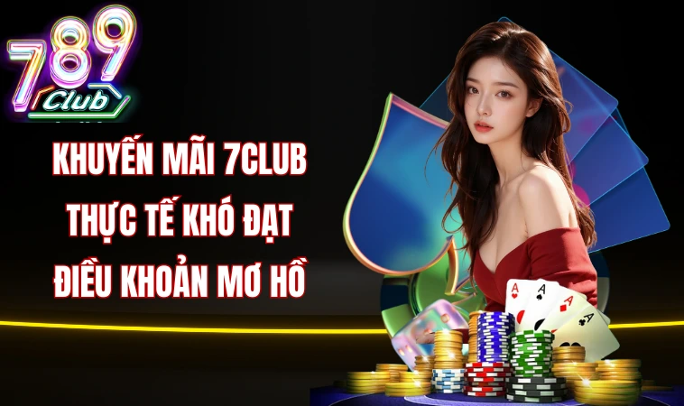 7club - Giao Dịch Bất Minh, Giam Tiền Người Dùng 1 Khuyến mãi 7club thực tế khó đạt điều khoản mơ hồ