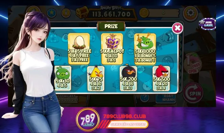 Angry Birds Slots 789Club- hướng dẫn cách chơi chi tiết Angry Birds Slots 789Club- hướng dẫn cách chơi chi tiết