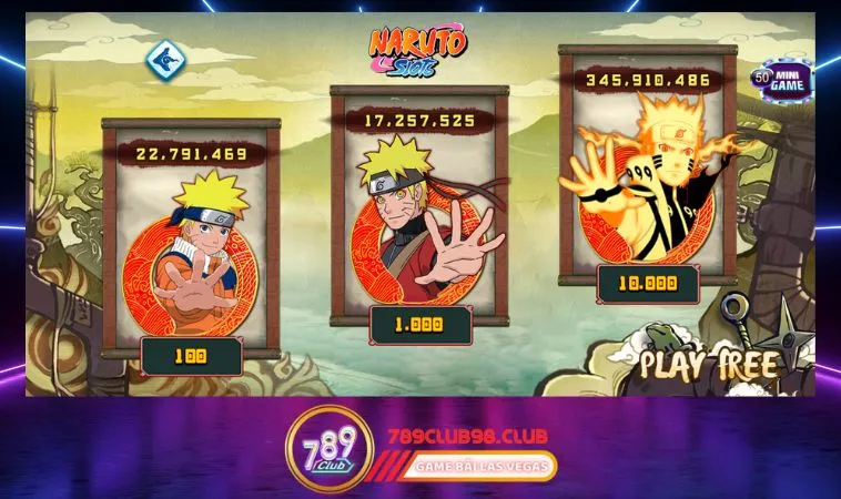 Naruto Slots 789Club là trò gì? Naruto Slots 789Club là trò gì?