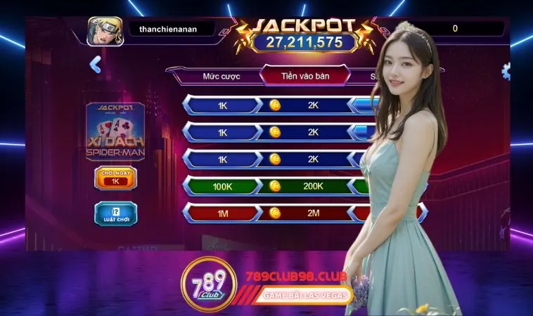 Xì Dách Spider Man 789Club là game gì? Xì Dách Spider Man 789Club là game gì?